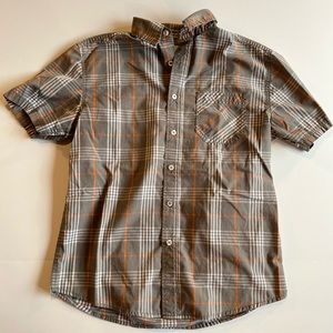 Faded Glory Grey Boys Size Extra Large ( XL ) Dress Shirt